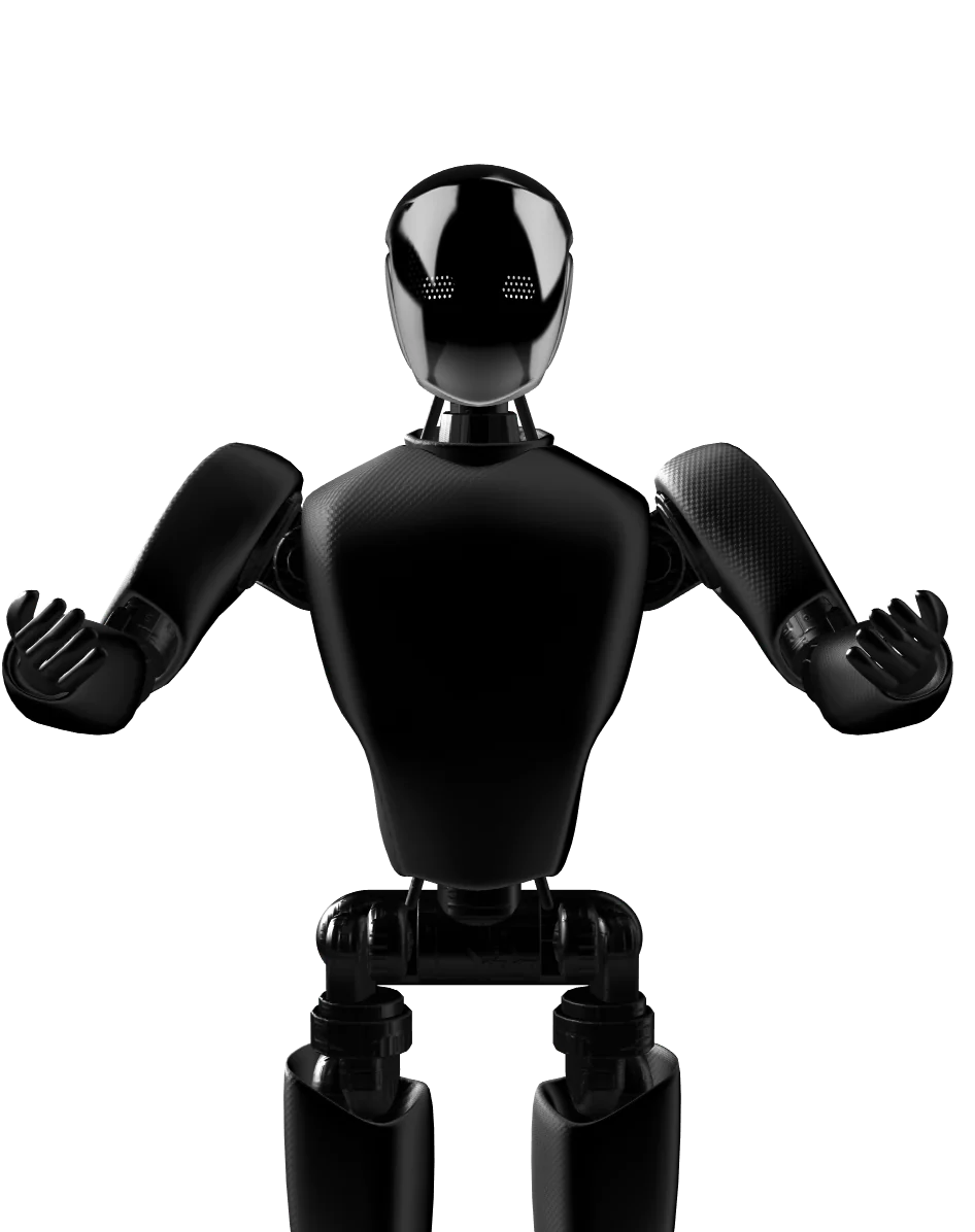 Robot humanoide 3D de Skodev